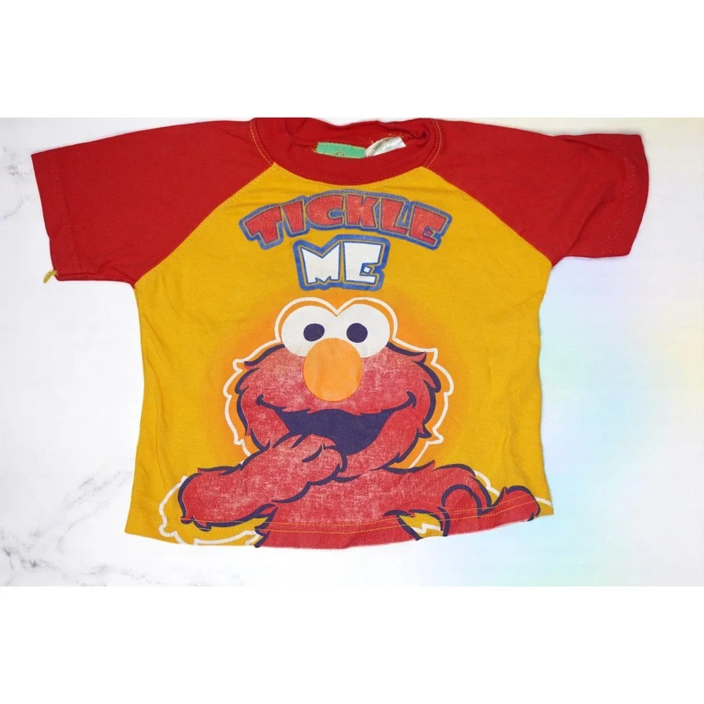 Vintage Sesame Street “Tickle Me Elmo” Kids Tee – Size 2T